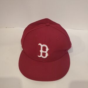 New Era 59fifty MLB Boston Red Sox Wool Hat Fitted 7 5/8